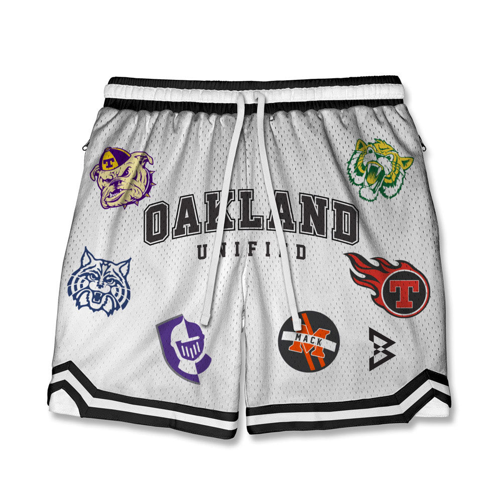 Oakland Basketball Shorts